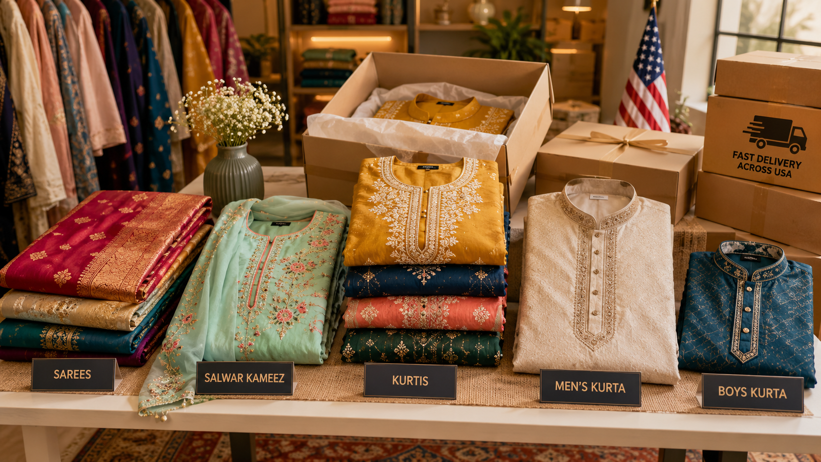 Indian Clothing with Fast USA Delivery