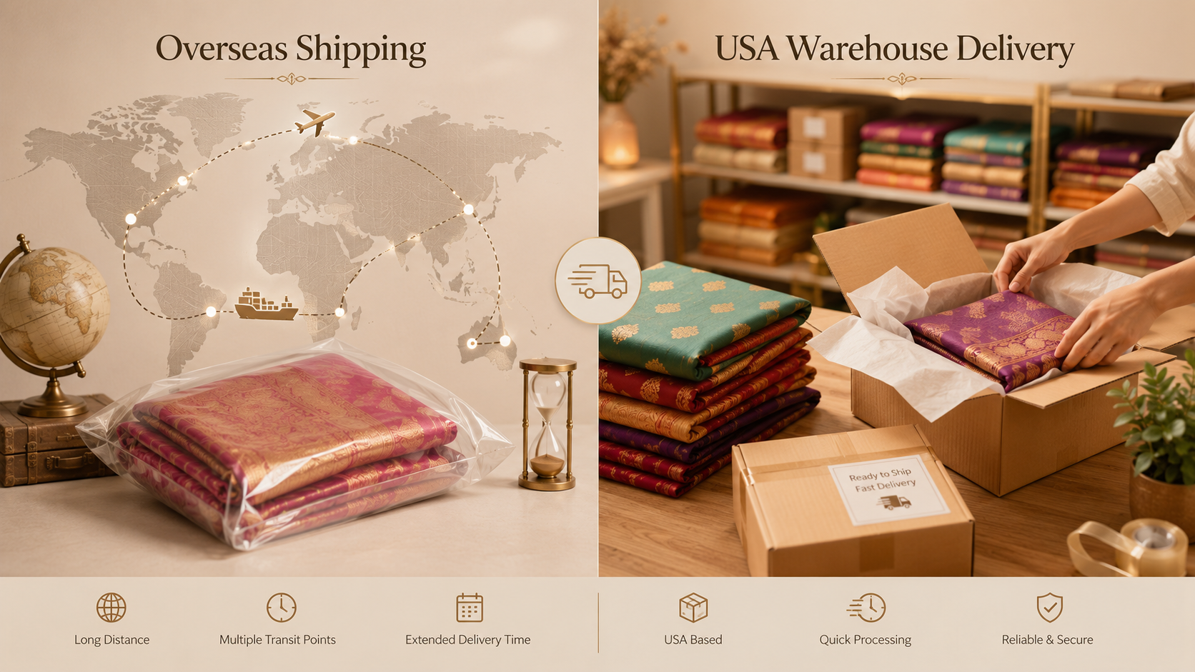 Why Buying from a USA Warehouse is Better than Overseas Shipping