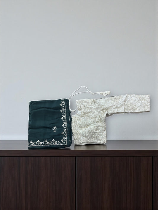 Designer Saree with Ready Blouse, Cultural Wear for Women, Aug18 - Saree Ghor Charlotte