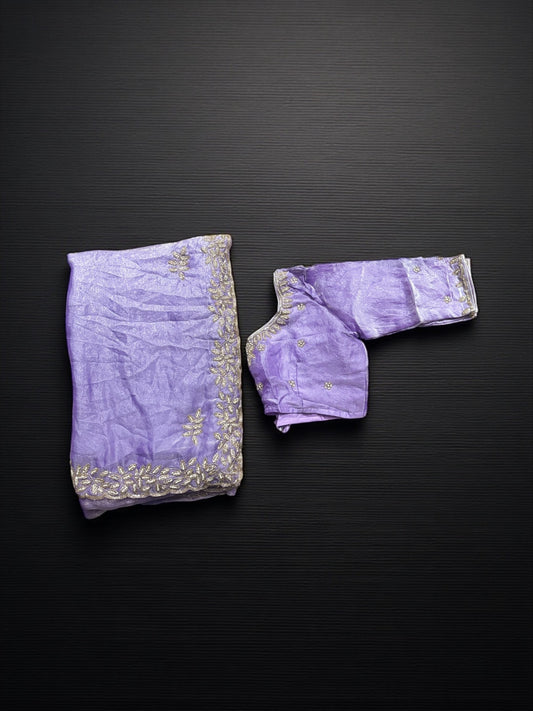 Designer Saree with Ready Blouse, Cultural Wear for Women, Aug23 - Saree Ghor Charlotte