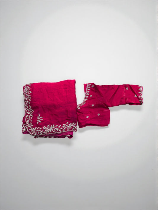 Designer Saree with Ready Blouse, Cultural Wear for Women, Aug24 - Saree Ghor Charlotte