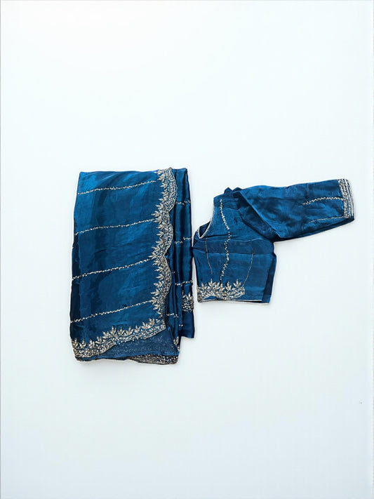 Designer Saree with Ready Blouse, Cultural Wear for Women, Aug30 - Saree Ghor Charlotte