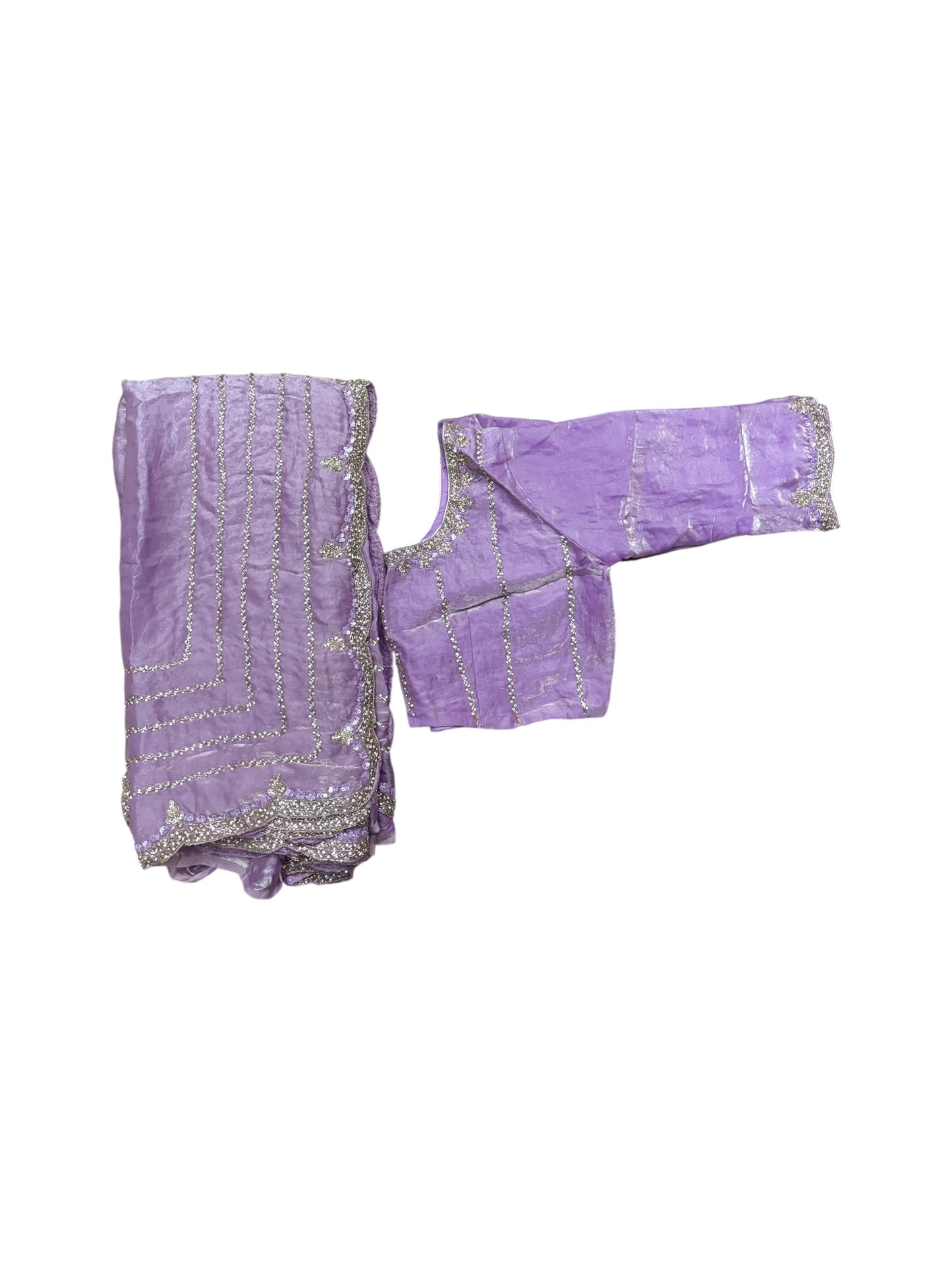 Designer Saree with Ready Blouse, Cultural Wear for Women, Aug33 - Saree Ghor Charlotte