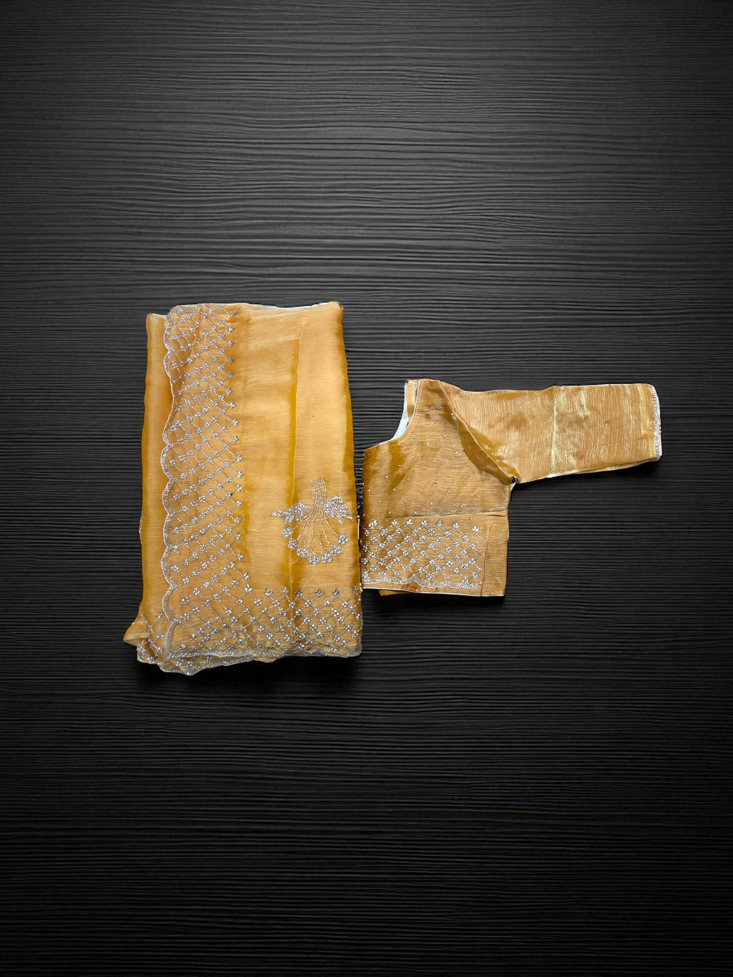 Designer Saree with Ready Blouse, Ethnic Wear for Women, Aug37