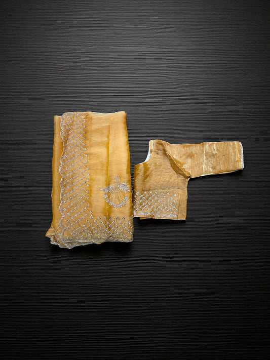 Designer Saree with Ready Blouse, Cultural Wear for Women, Aug37 - Saree Ghor Charlotte