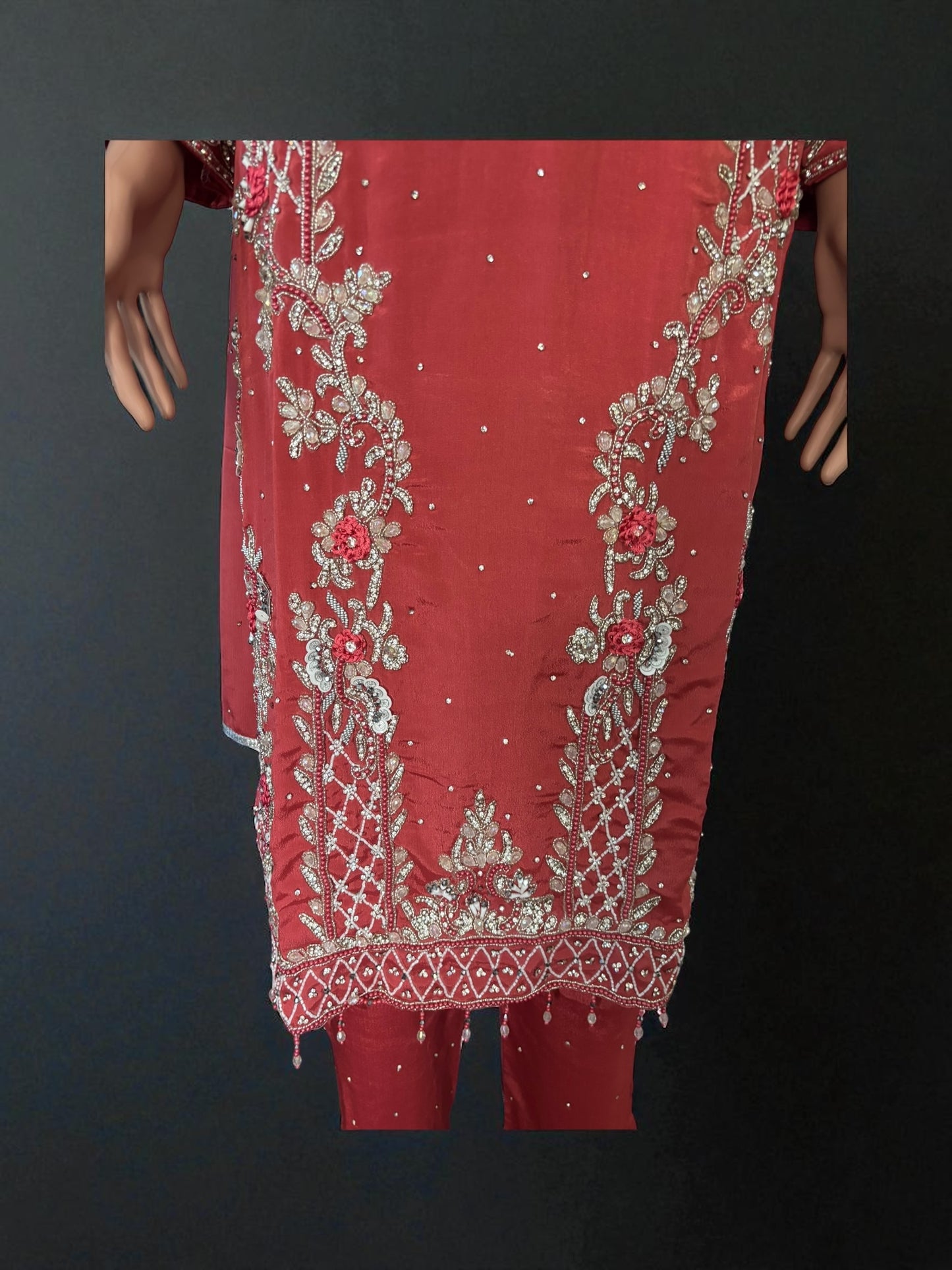 Heavy Work Salwar Kameez, Cultural Wear for Women, Aug21