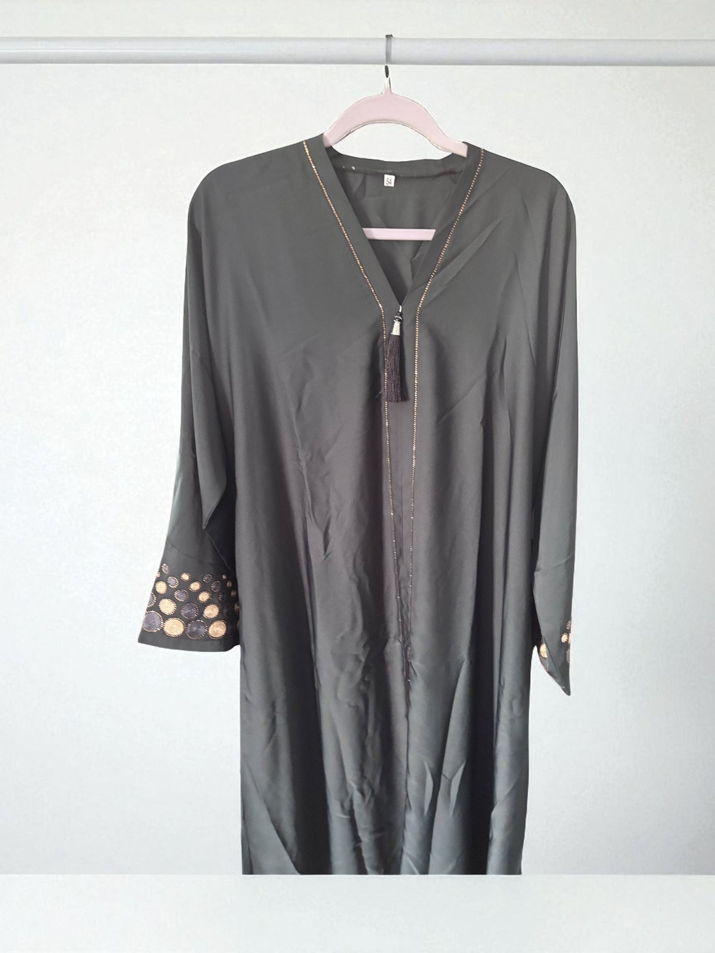 Green Color Women’s Abaya Burqa, Modest Islamic Dress, Aug29 - Saree Ghor Charlotte