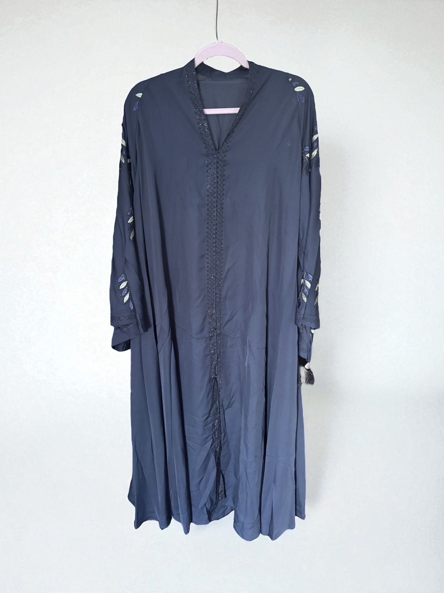 Women’s Blue Abaya Burqa, Modest Islamic Dress, Aug31 - Saree Ghor Charlotte
