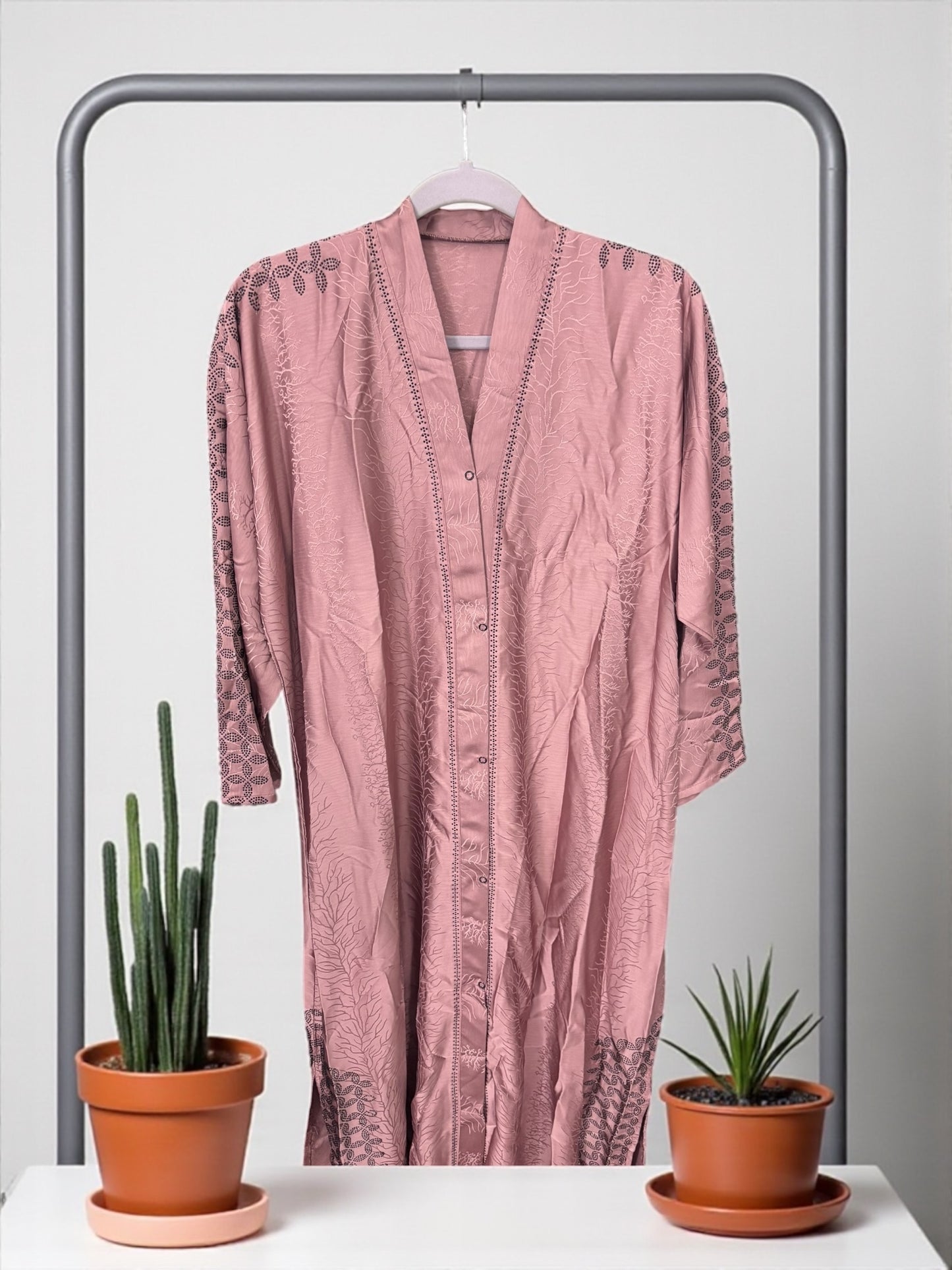 Women’s Abaya Burqa, Modest Islamic Dress, Aug44 - Saree Ghor Charlotte