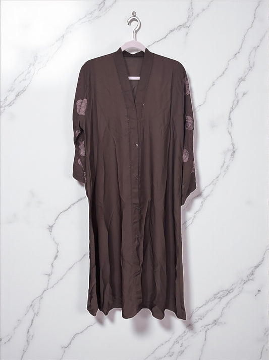 Women’s Abaya Burqa, Modest Islamic Dress, Aug45 - Saree Ghor Charlotte