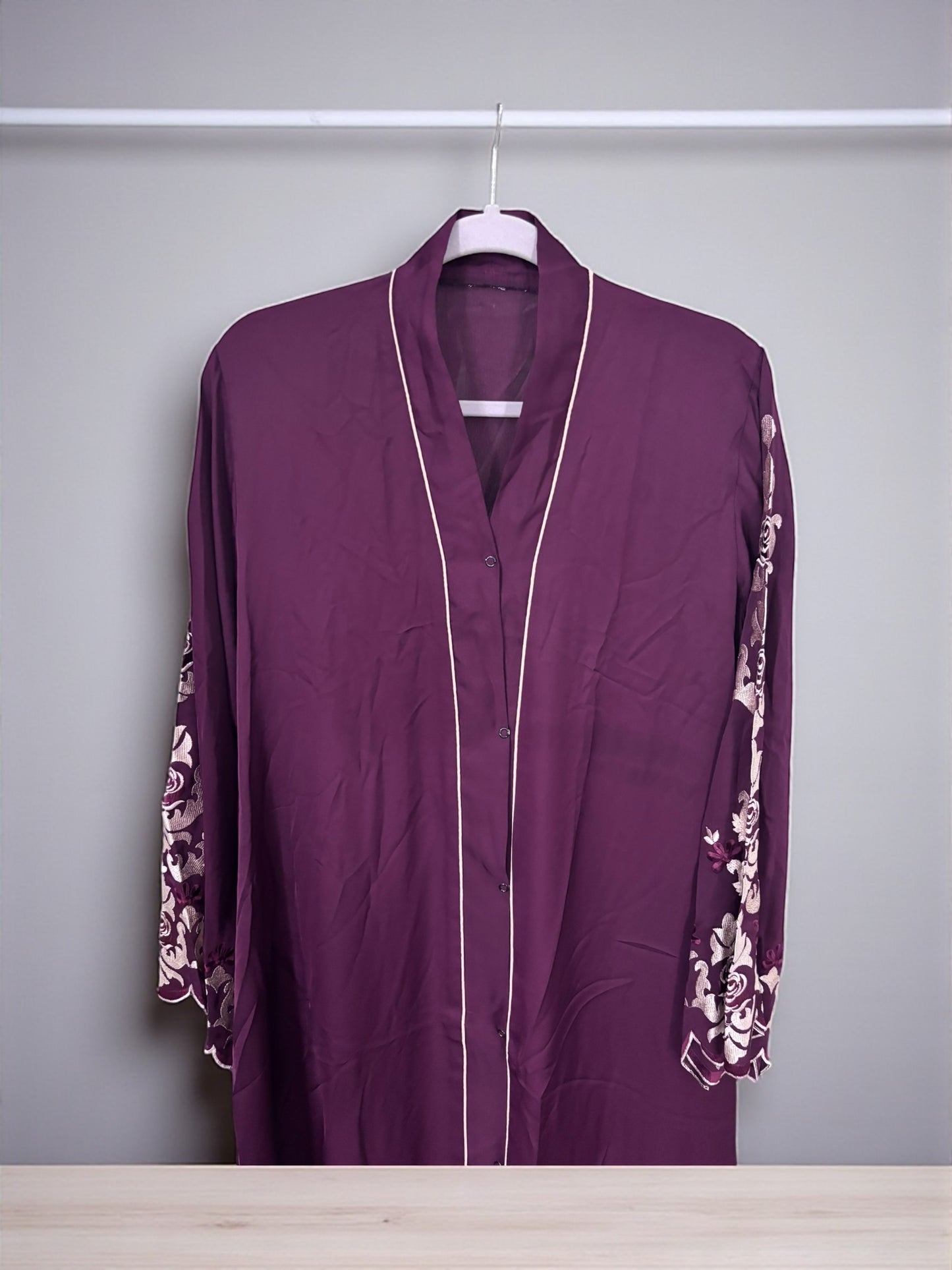 Women’s Abaya Burqa, Modest Islamic Dress, Aug46 - Saree Ghor Charlotte