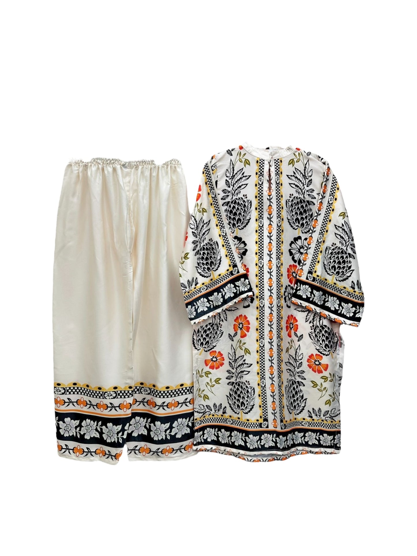 Traditional Two Piece Kurti Set, Cultural Wear for Women