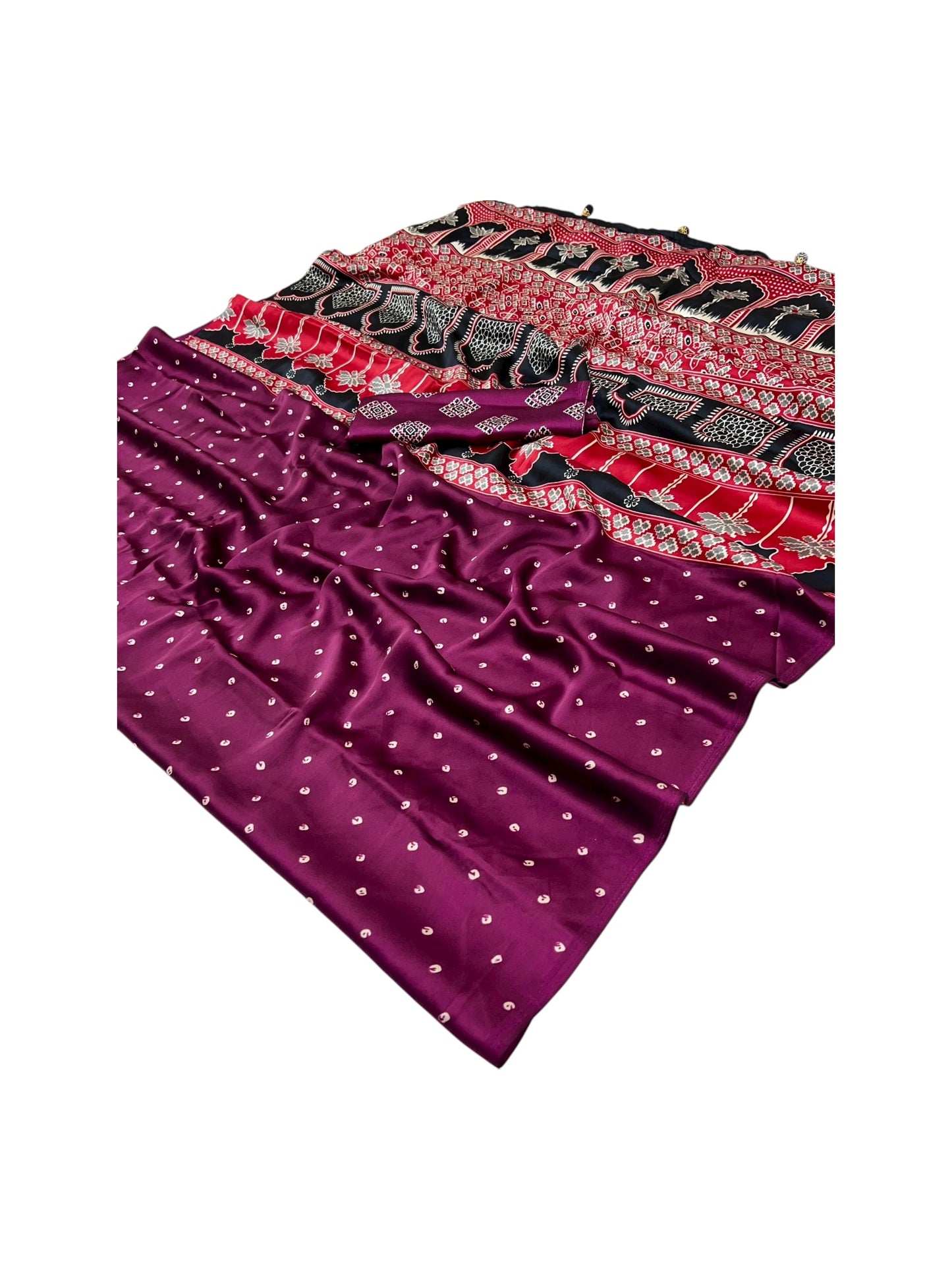 Semi Modal Traditional Saree, Cultural Wear for Women