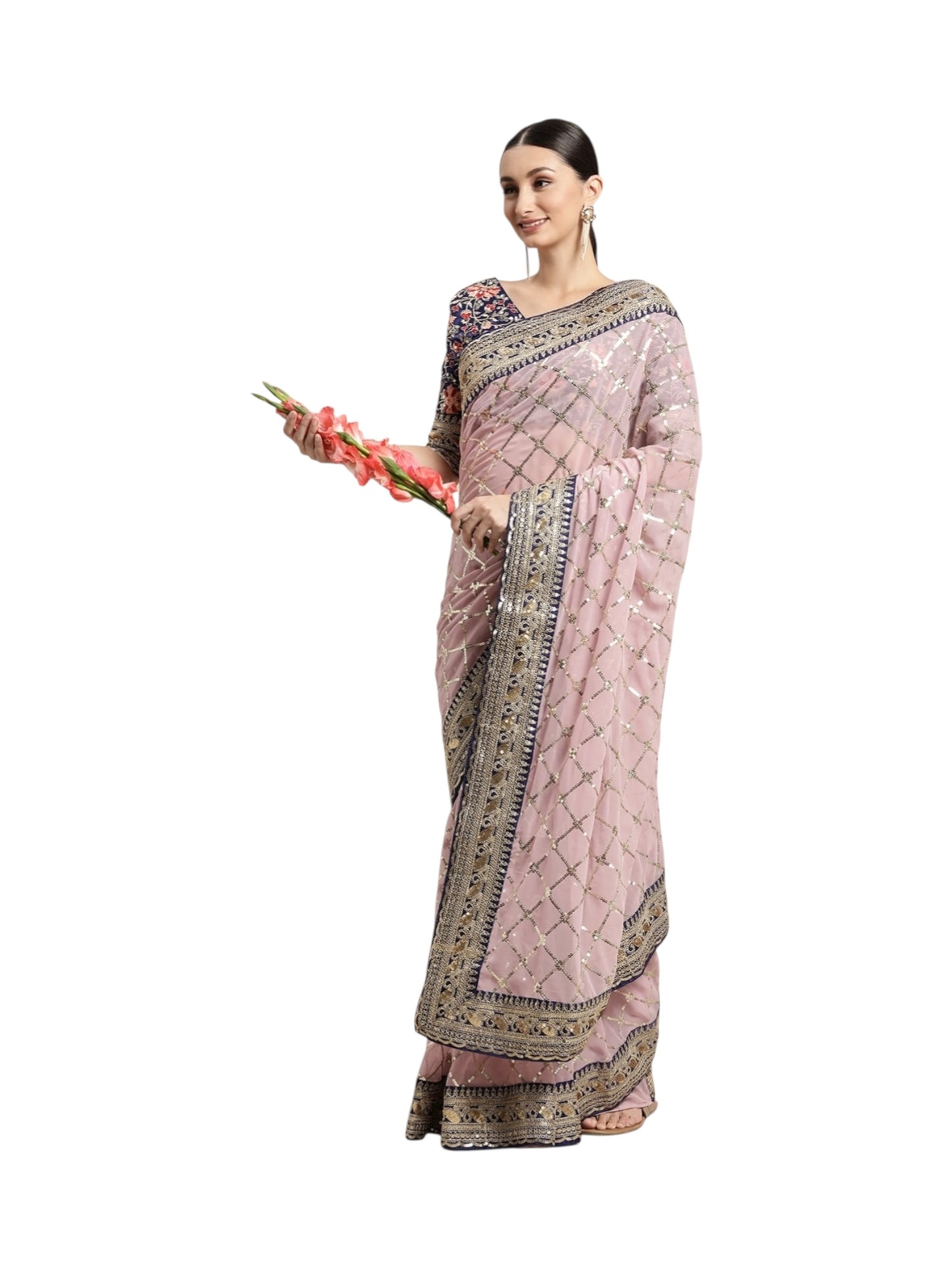 Georgette Traditional Saree, Cultural Wear for Women