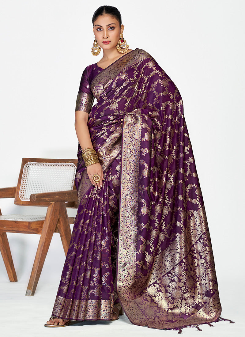 Banarasi Silk Traditional Saree, Cultural Wear for Women