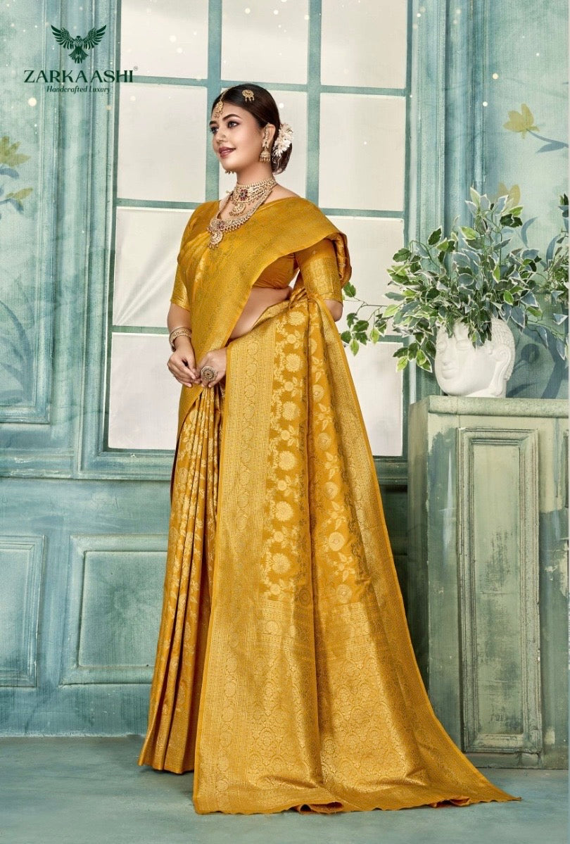 Katan Silk Traditional Saree, Cultural Wear for Women