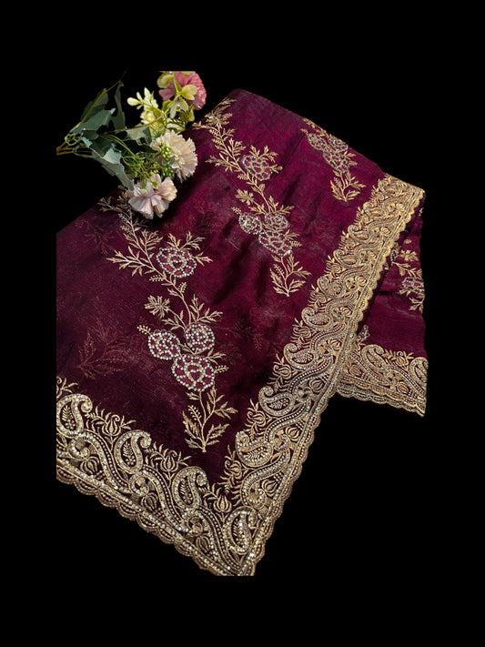 Heavy Designer Traditional Saree, Cultural Wear for Women