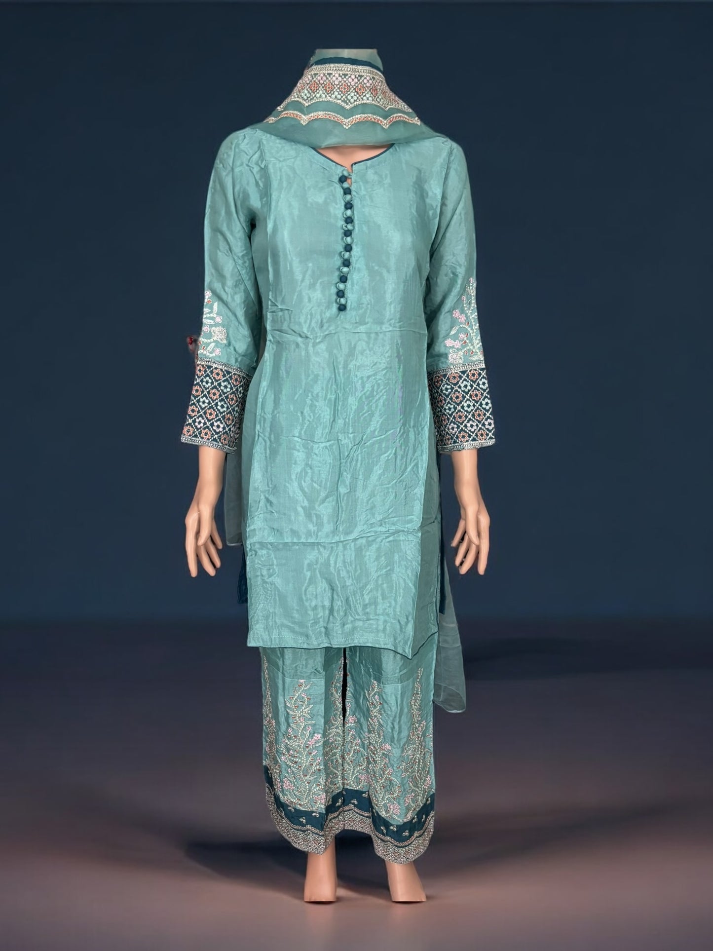 Traditional Designer Salwar Kameez Suit - Ethnic Wear for Women - 331