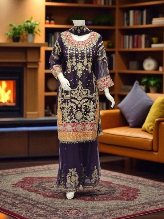 Traditional Salwar Kameez, Cultural Wear for Women, Aug08 - Saree Ghor Charlotte