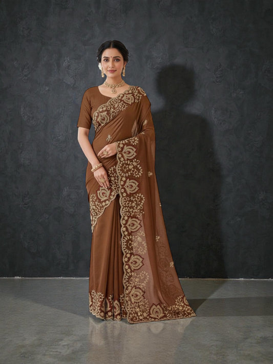 NC Moss Traditional Saree, Cultural Wear for Women