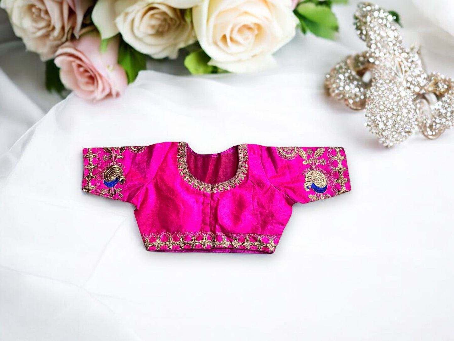 Traditional Ready Made Blouse for Saree – Ethnic Wear for Women - 07 - Saree Ghor Charlotte