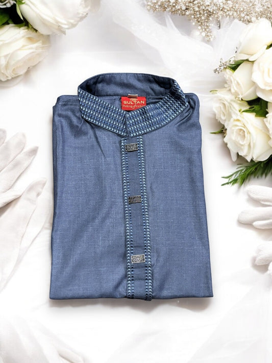 Traditional, Boys Soft Cotton Kurta, 03 - Saree Ghor Charlotte