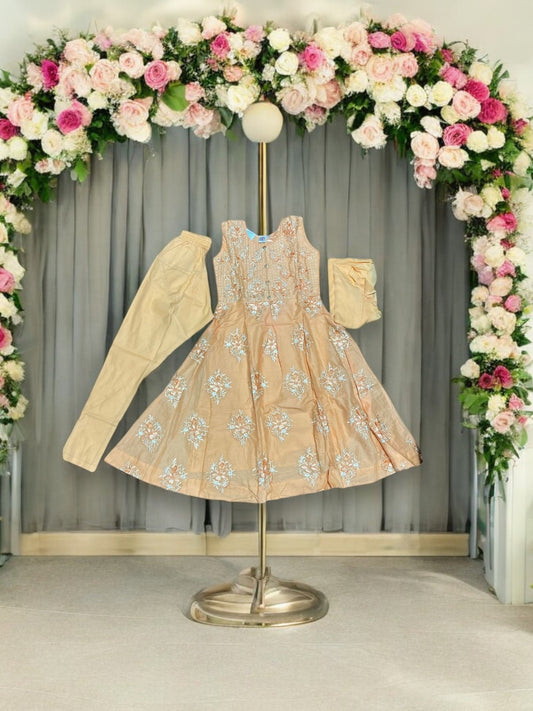 Traditional Cotton Salwar kameez Suit for Girls, Cultural Wear for Kids, 03 - Saree Ghor Charlotte