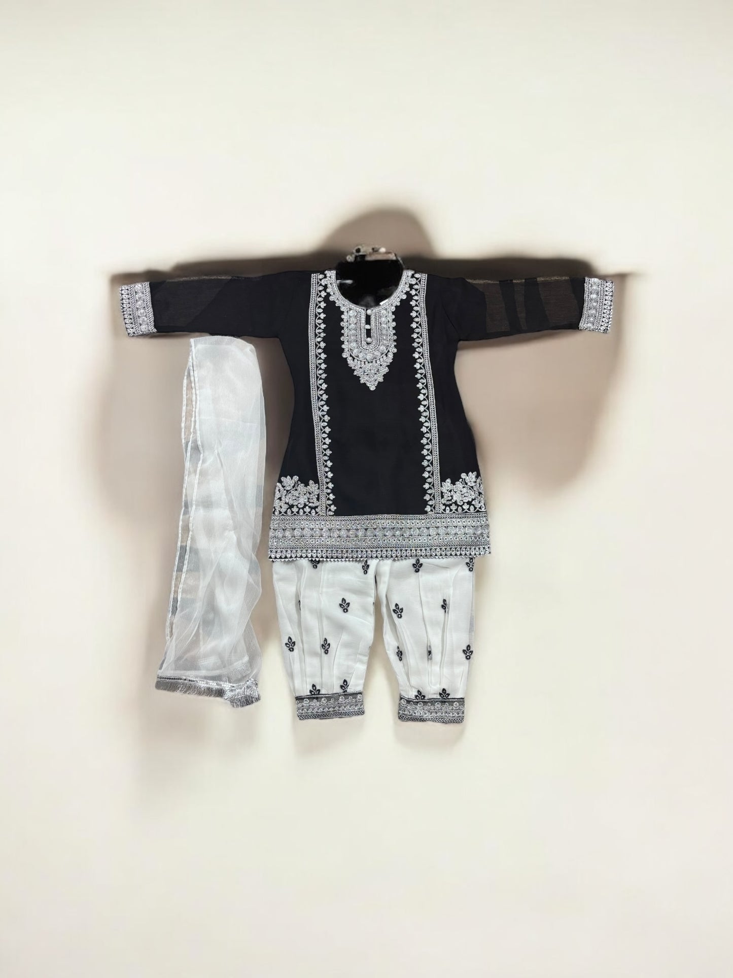 Traditional Designer Salwar Kameez for Little Girls - Elegant & Stylish Ethnic Wear- 206 - Saree Ghor Charlotte