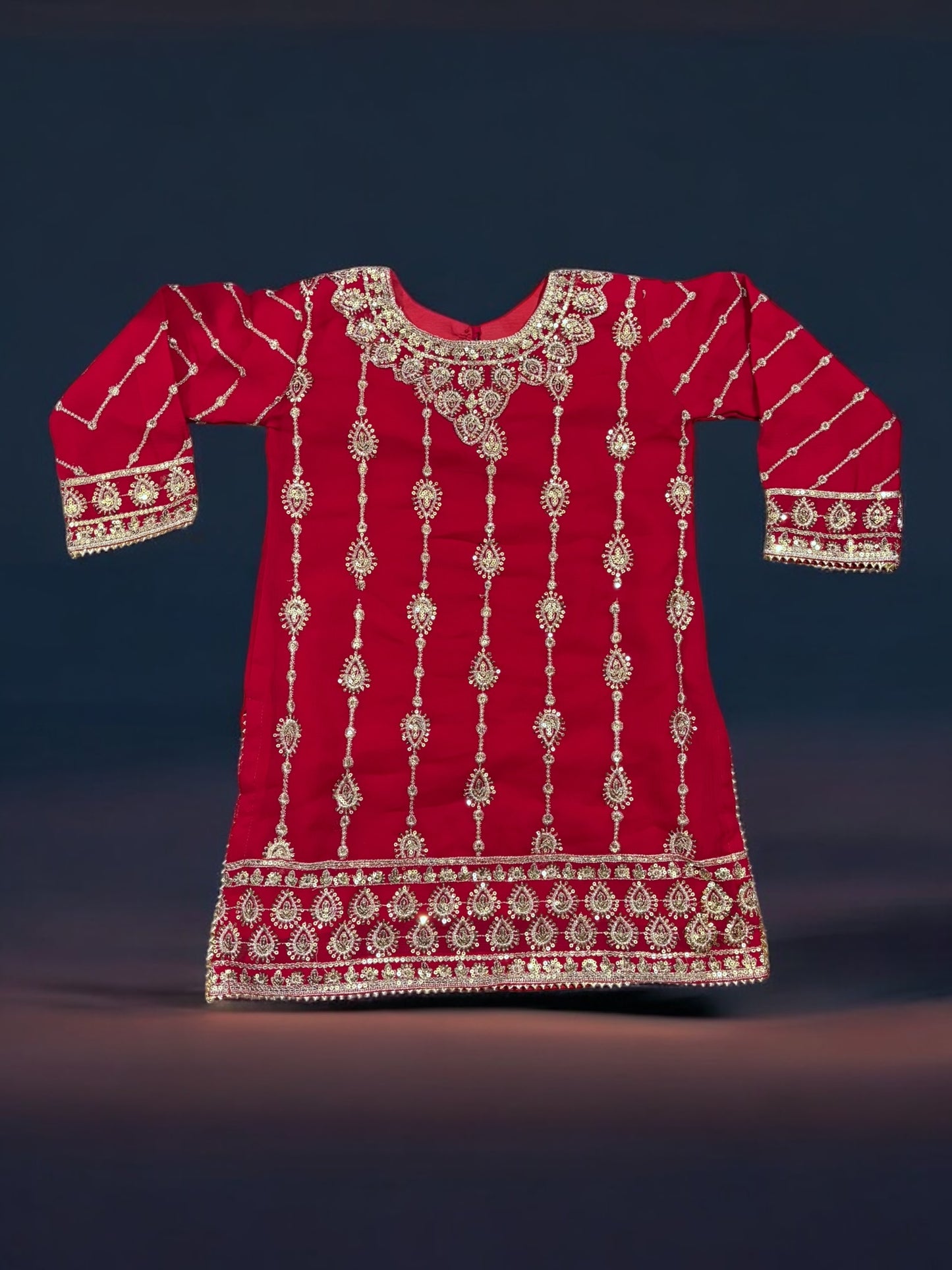 Traditional Designer Salwar Kameez for Little Girls - Elegant & Stylish Ethnic Wear- 208 - Saree Ghor Charlotte