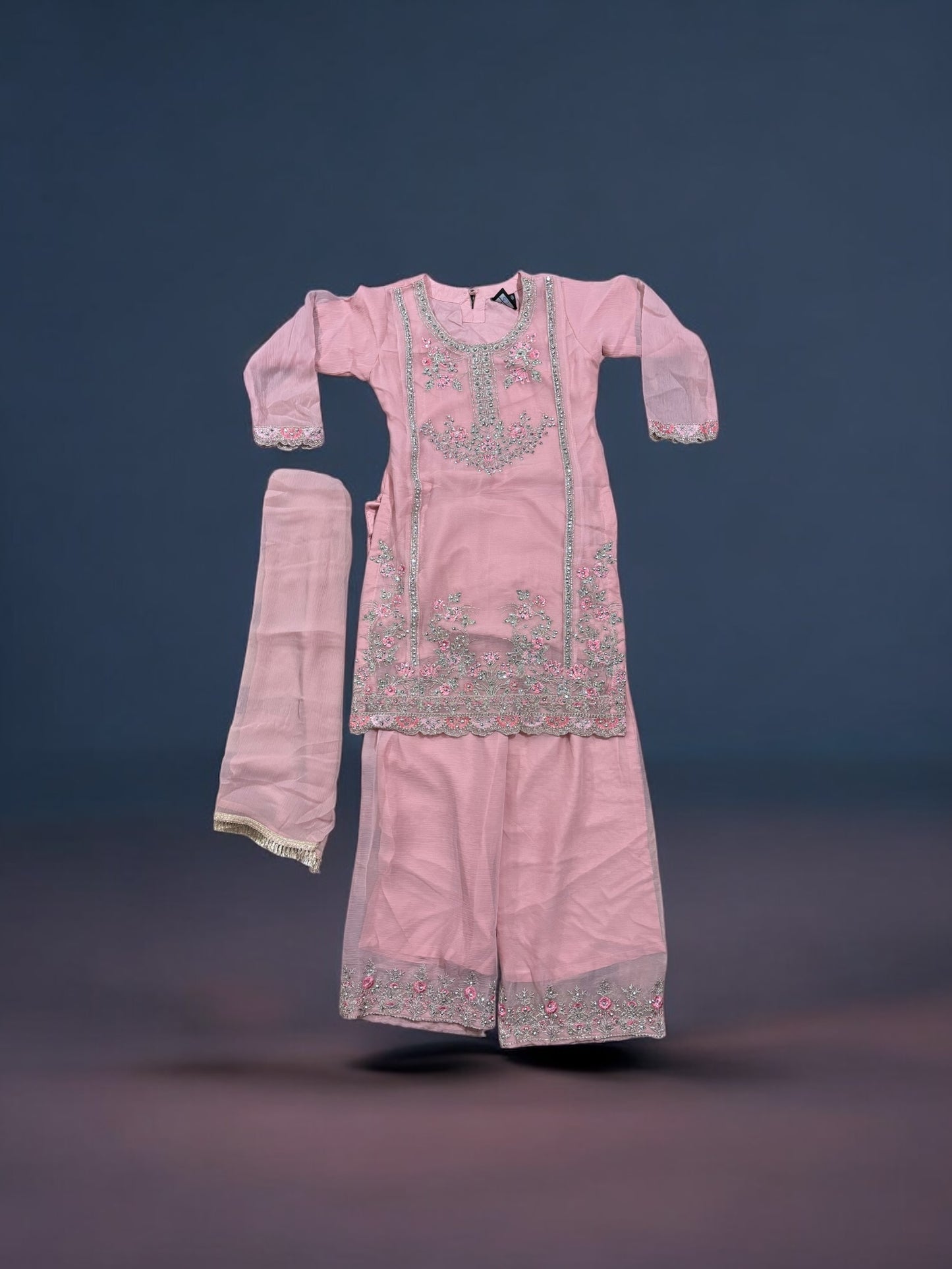 Traditional Designer Salwar Kameez for Little Girls - Elegant & Stylish Ethnic Wear- 210 - Saree Ghor Charlotte