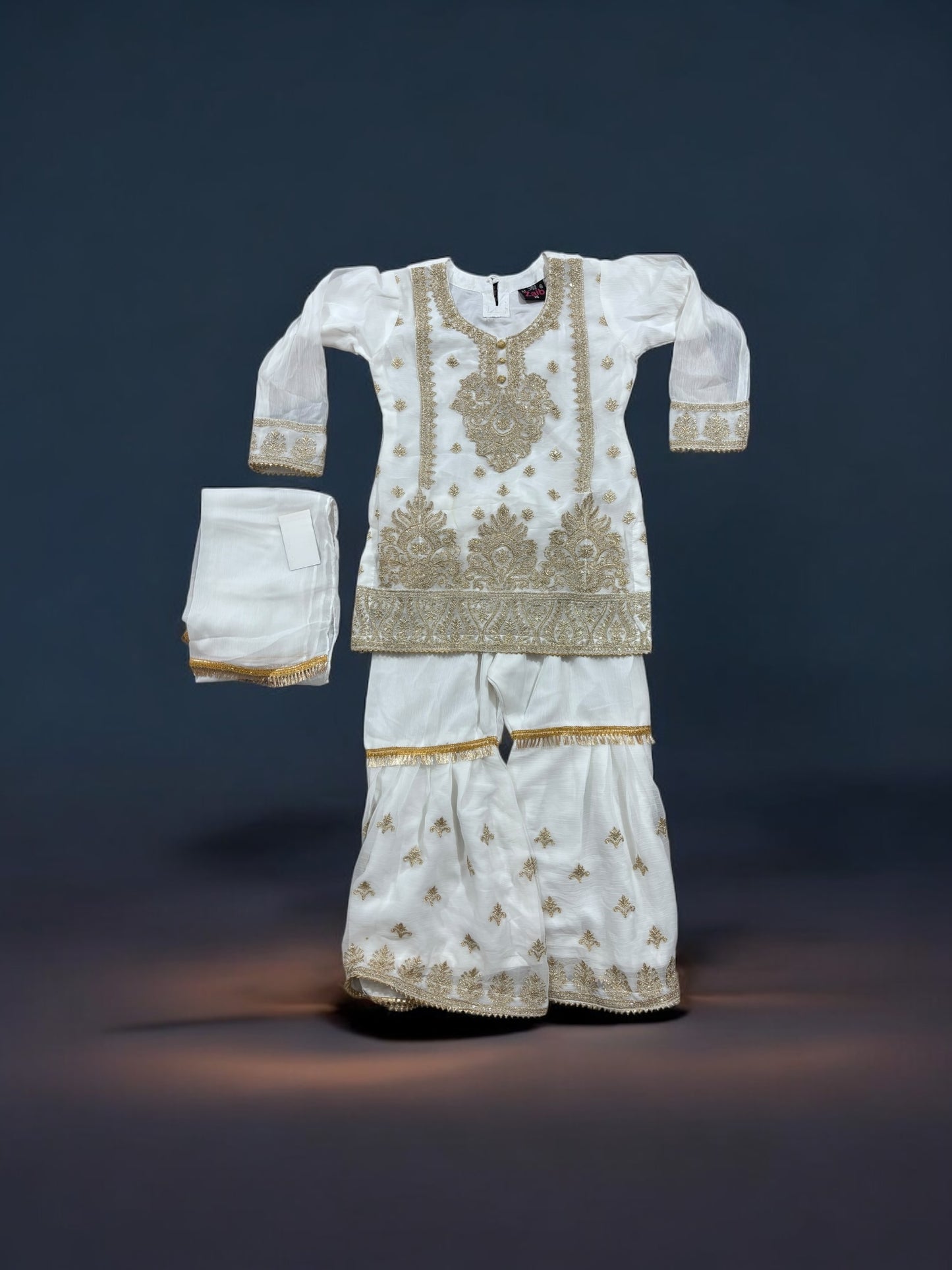 Traditional Designer Salwar Kameez for Little Girls - Elegant & Stylish Ethnic Wear- 215 - Saree Ghor Charlotte