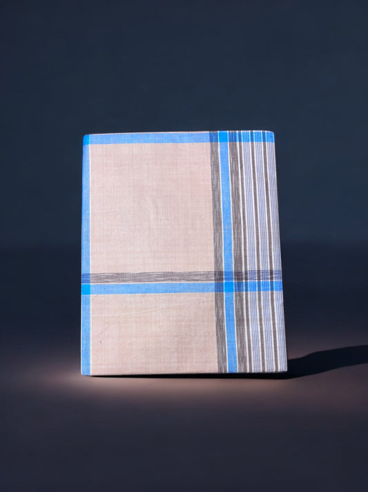 Traditional Stitched Cotton Lungi, Cultural Wear for Men, 402 - Saree Ghor Charlotte