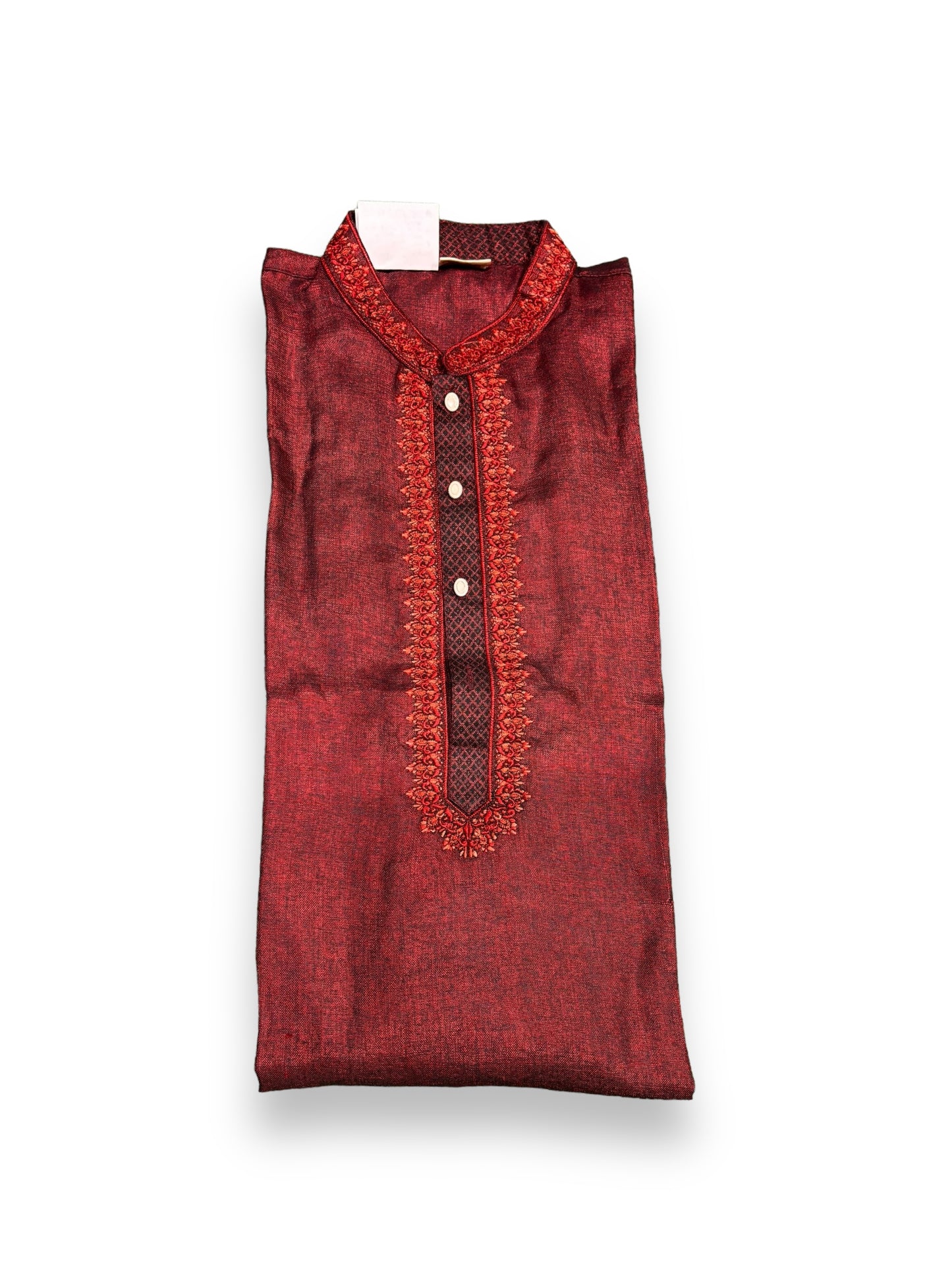 Men's Traditional Soft Cotton High Quality Kurta-9 - Saree Ghor Charlotte