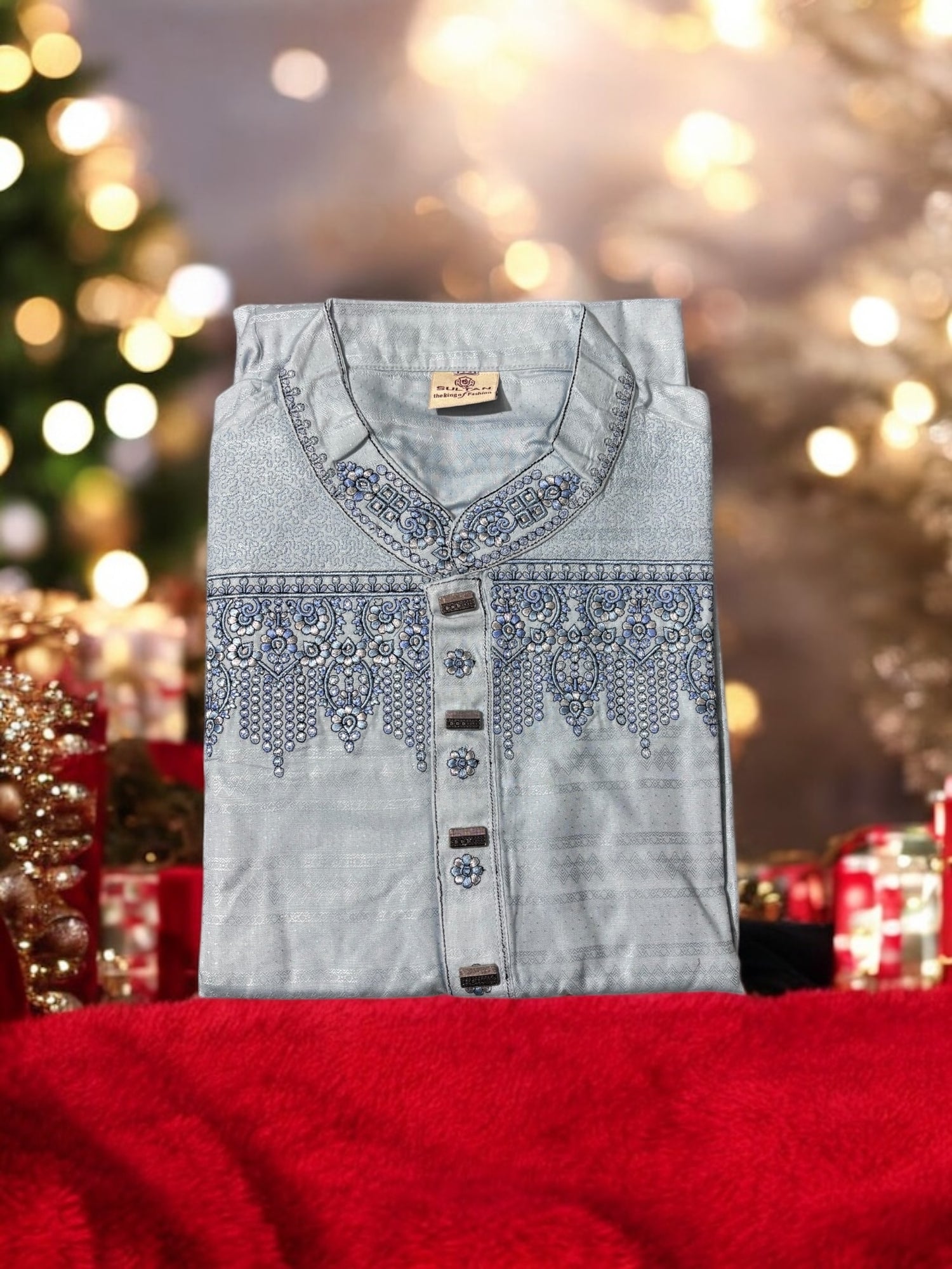 Traditional Men's Soft Cotton Kurta, Cultural Wear for Men,204 - Saree Ghor Charlotte