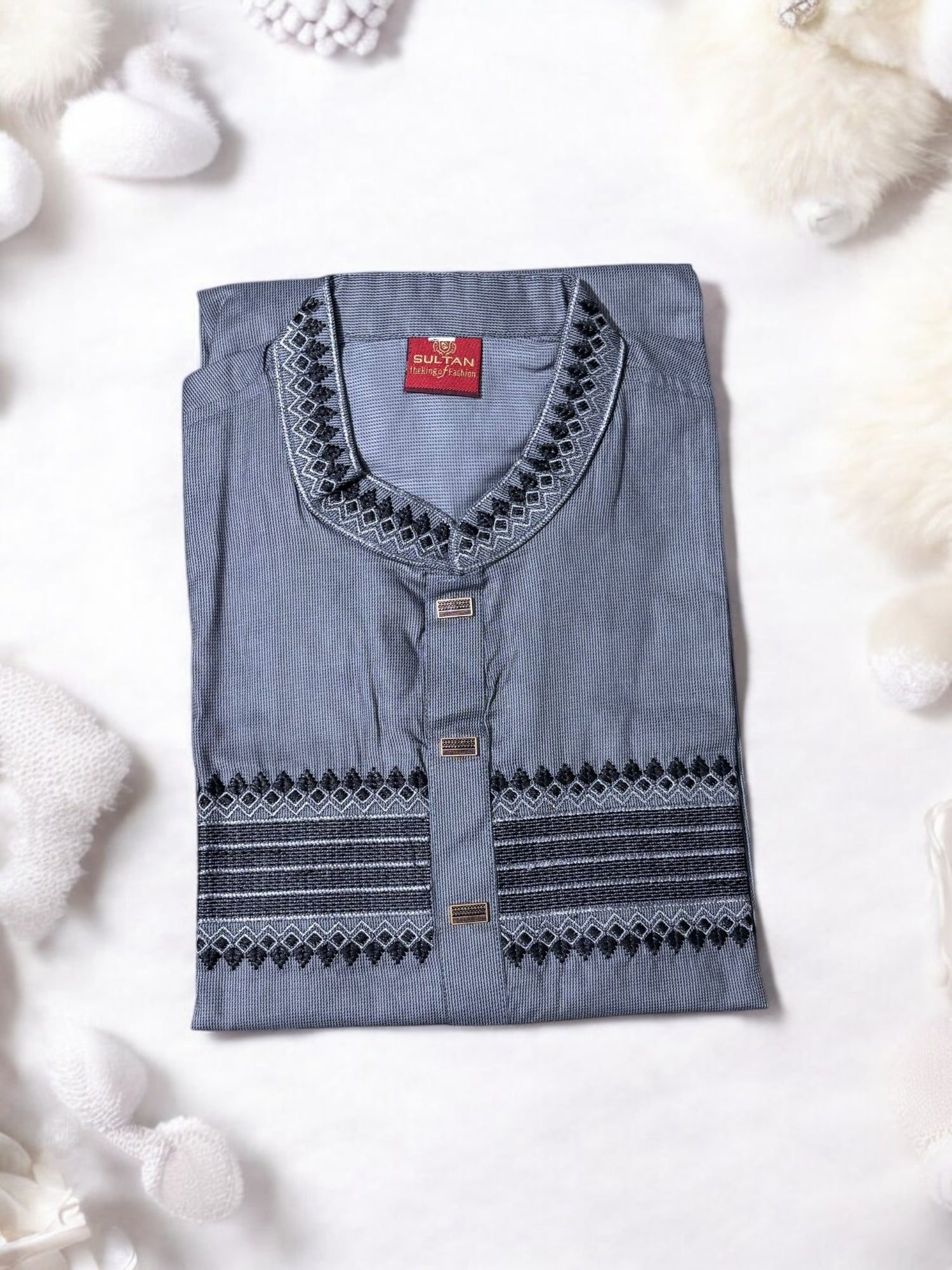 Traditional Men's Soft Cotton Kurta, Cultural Wear for Men,208 - Saree Ghor Charlotte