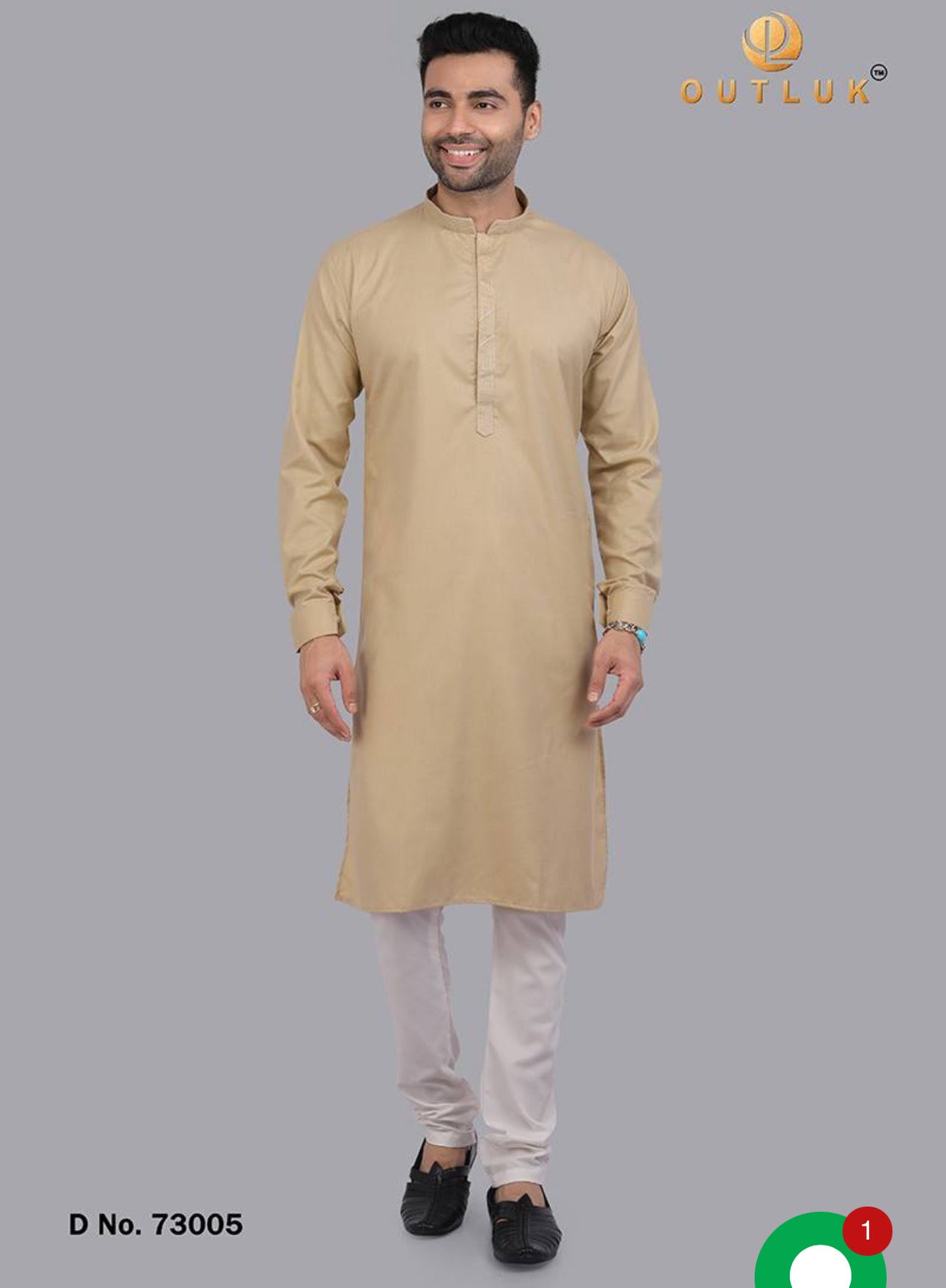 Mustard Color Festive Wear Mens Kurta Pajama- Traditional Ethnic Wear- 73005 - Saree Ghor Charlotte