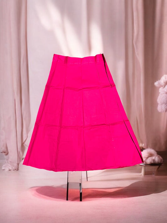Petticoat for Saree, Soft, Comfortable & Perfect Fit Underskirt, Cultural Wear for Women, 04 - Saree Ghor Charlotte