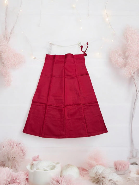 Petticoat for Saree, Soft, Comfortable & Perfect Fit Underskirt, Cultural Wear for Women,208 - Saree Ghor Charlotte