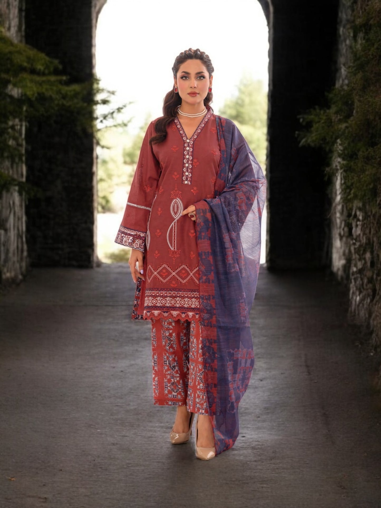 Pakistani Salwar Kameez Suit – Ethnic Wear for Women- Ju106 - Saree Ghor Charlotte