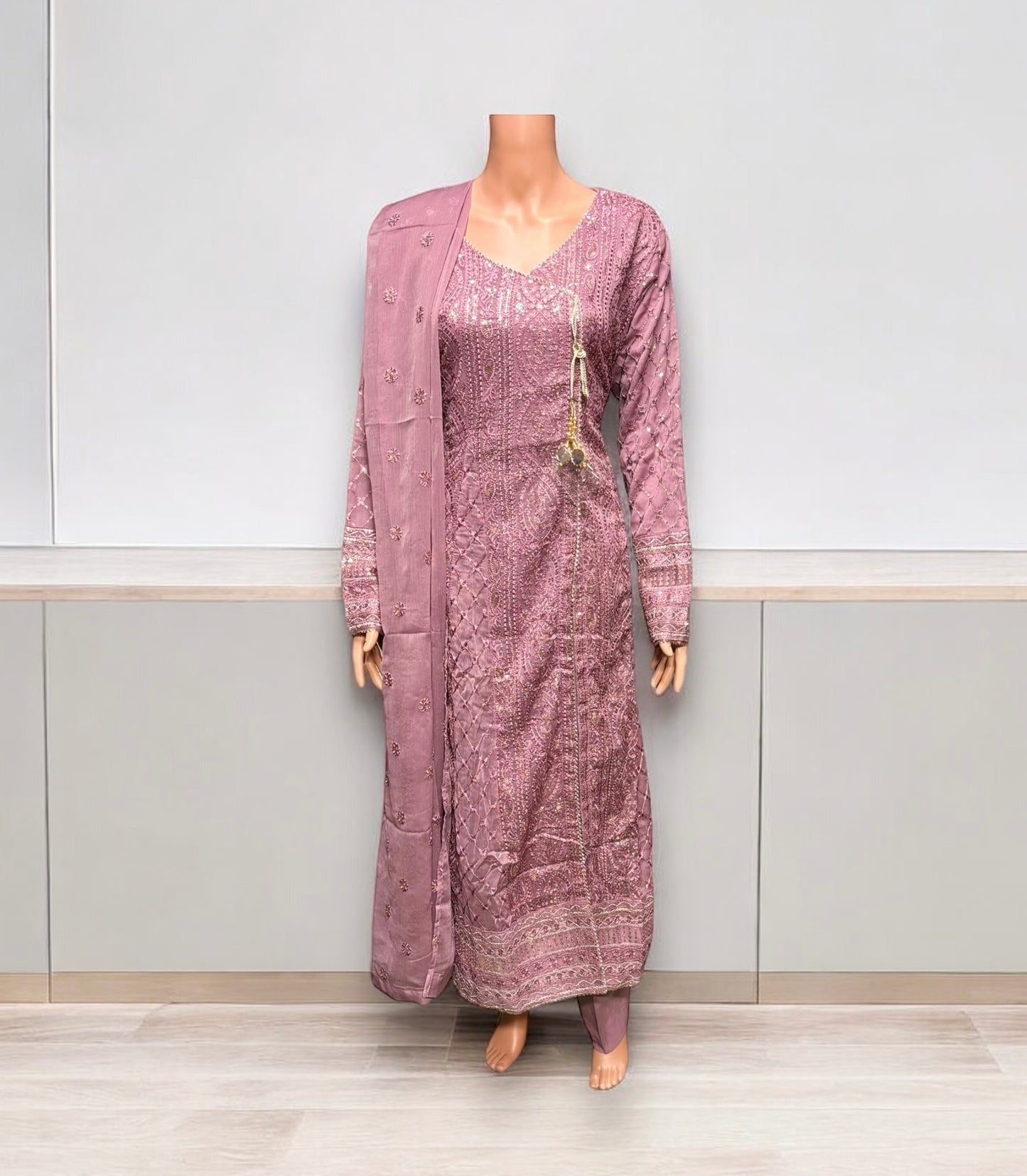 Traditional Designer Party Wear Salwar Kameez Set -Ethnic Wear for Women- 210 - Saree Ghor Charlotte
