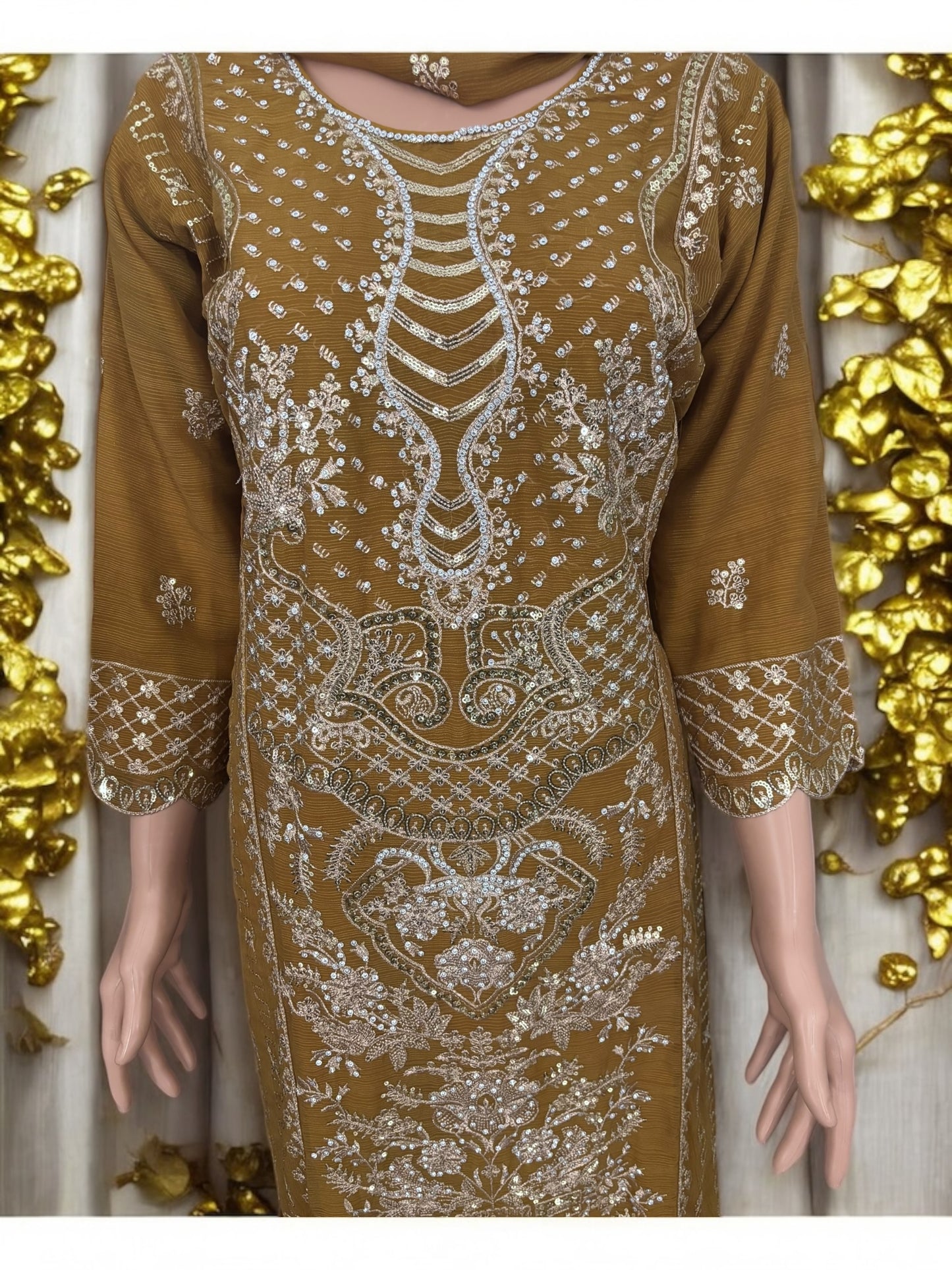 Traditional Designer Salwar Kameez Suit - Ethnic Wear for Women - 215 - Saree Ghor Charlotte