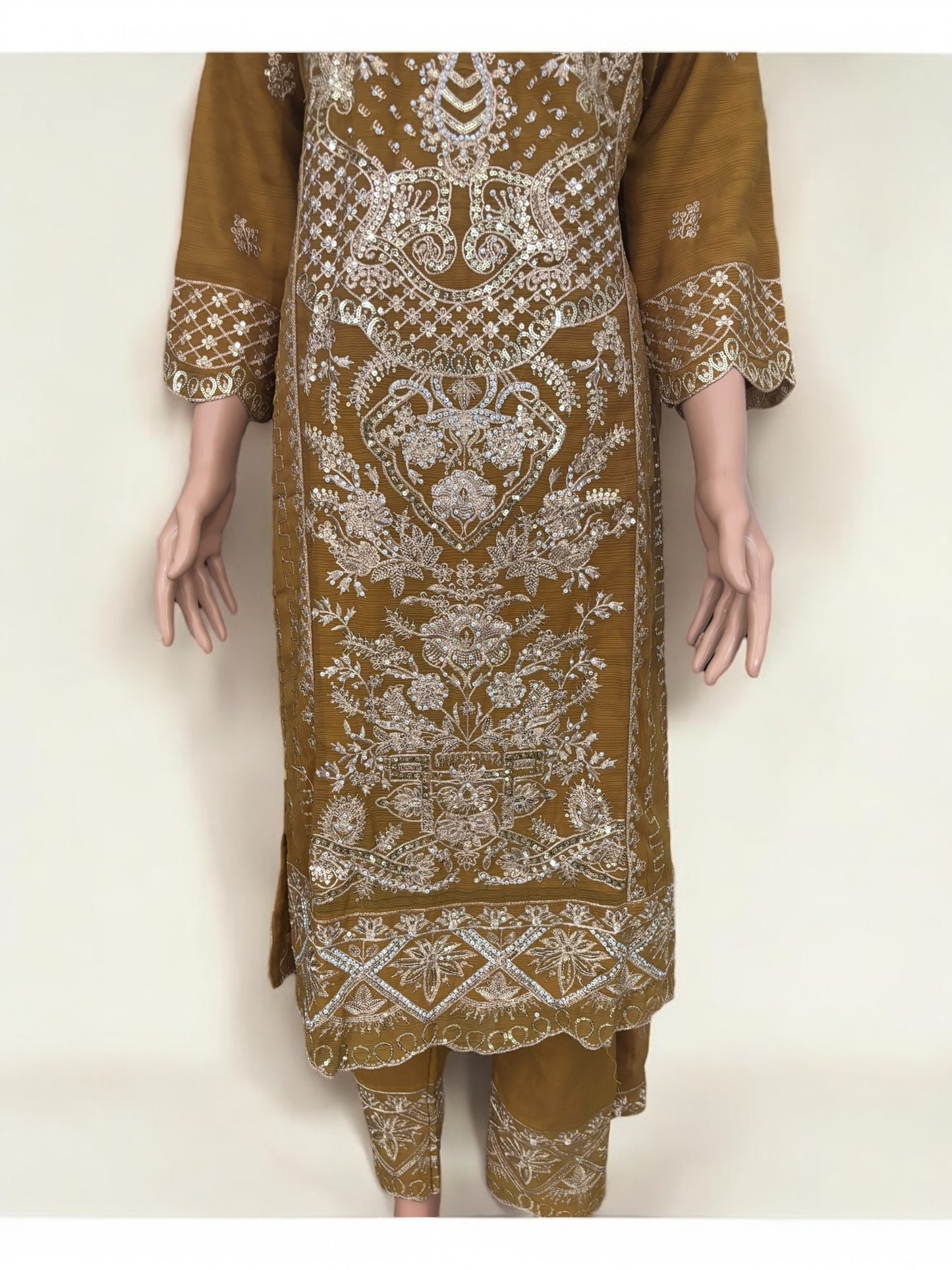 Traditional Designer Salwar Kameez Suit - Ethnic Wear for Women - 215 - Saree Ghor Charlotte