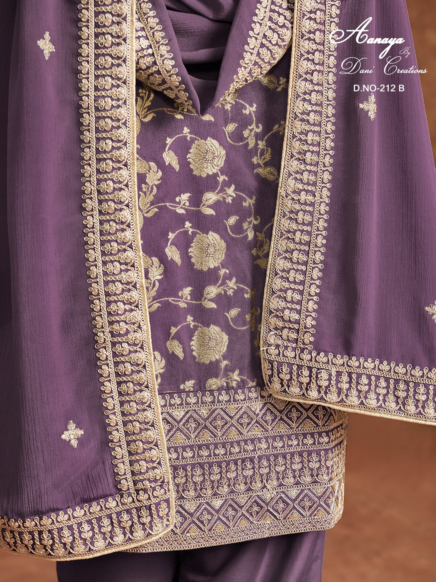 Traditional Designer Salwar Kameez Suit - Ethnic Wear for Women - 221 - Saree Ghor Charlotte