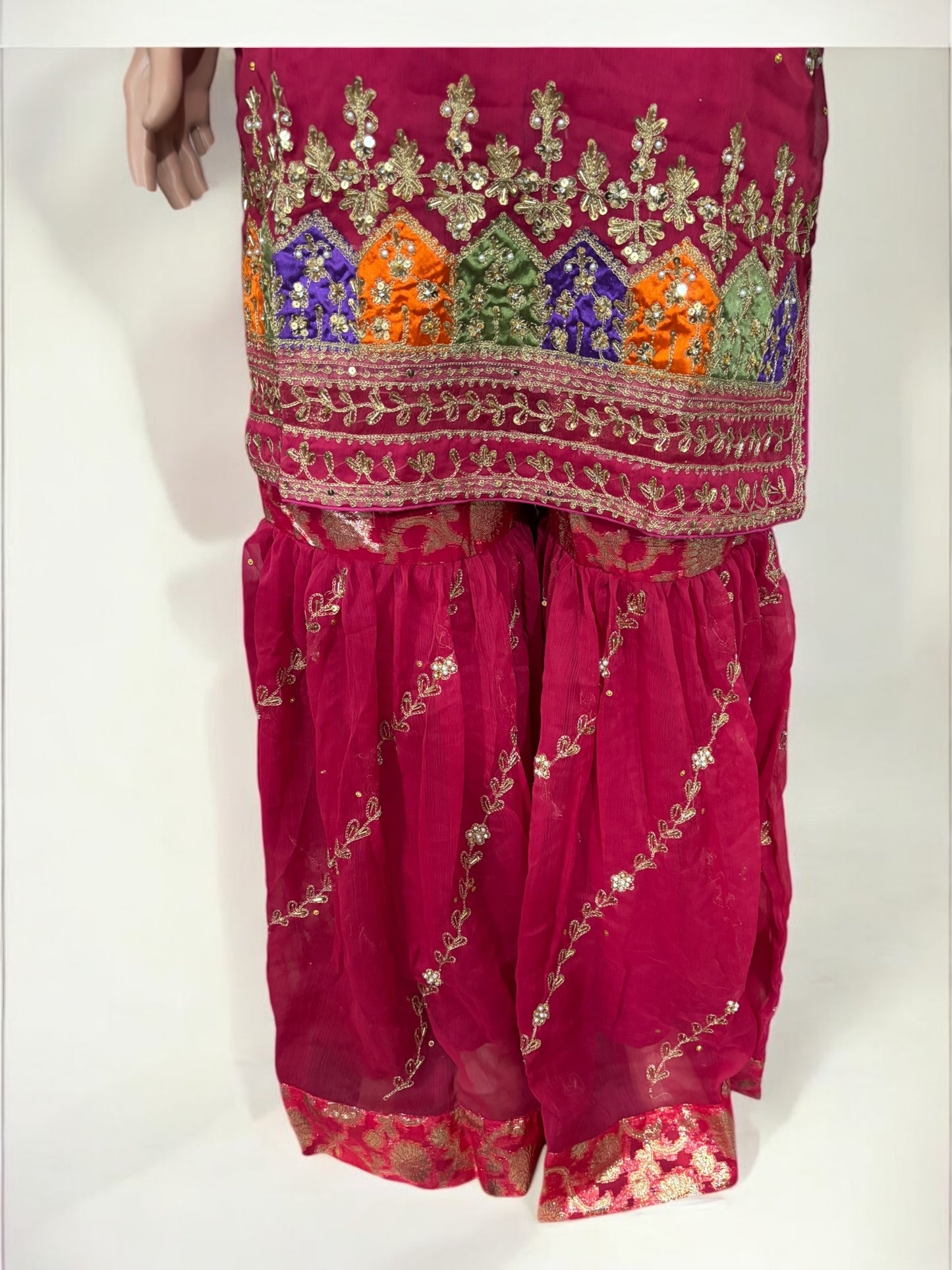 Traditional Garara Designer Salwar Kameez Suit- Ethnic Wear for Women - 232 - Saree Ghor Charlotte