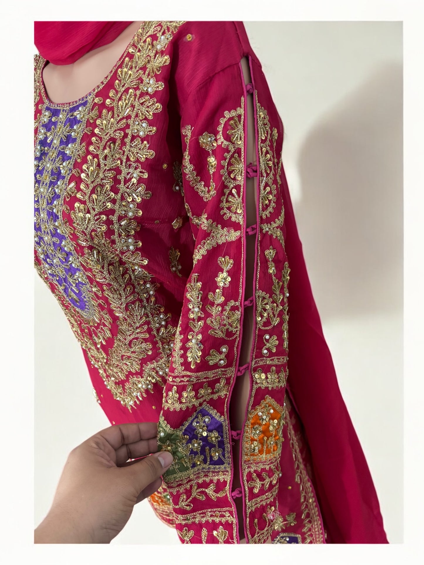 Traditional Garara Designer Salwar Kameez Suit- Ethnic Wear for Women - 232 - Saree Ghor Charlotte
