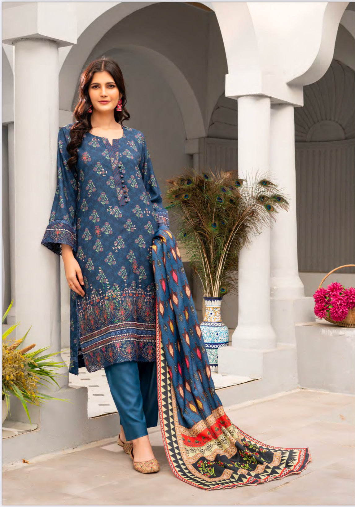 Traditional Pakistani Salwar Kameez – Ethnic Wear for Women-09 - Saree Ghor Charlotte