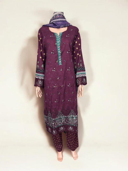 Traditional Pakistani Salwar Kameez, Cultural Wear for Women,267 - Saree Ghor Charlotte