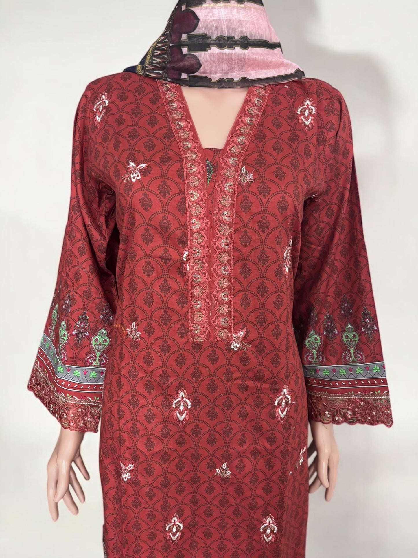 Traditional Pakistani Salwar Kameez – Ethnic Wear for Women-285 - Saree Ghor Charlotte
