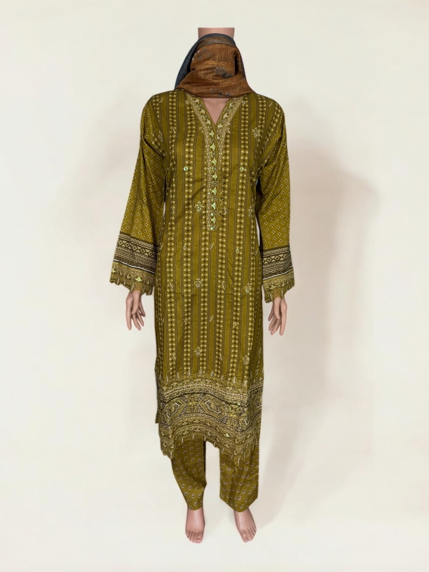 Traditional Pakistani Salwar Kameez – Ethnic Wear for Women-286 - Saree Ghor Charlotte