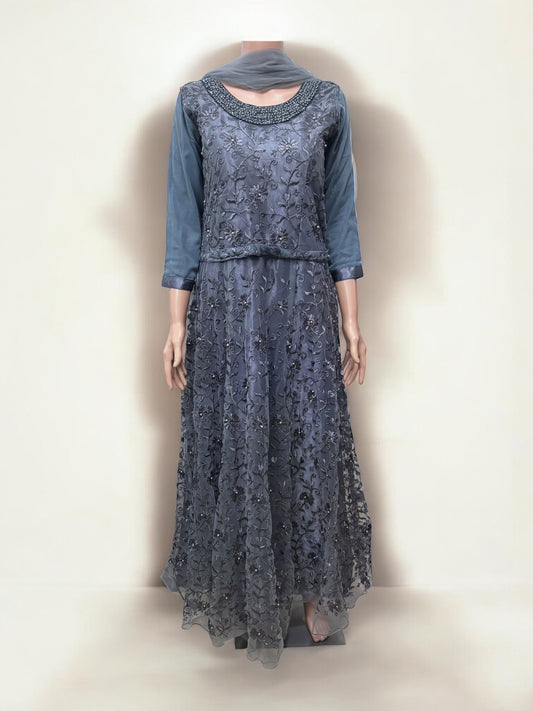 Traditional Party Wear Gown,Cultural Wear for Women, S13 - Saree Ghor Charlotte